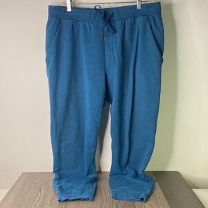 lululemon athletica Teal Blue Drawstring Joggers Men’s Size 2XL - 1374